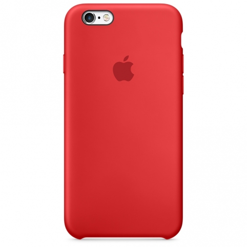 Силиконовый чехол для iPhone 6/6s, (PRODUCT)RED