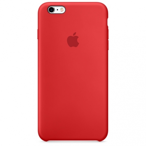 Силиконовый чехол для iPhone 6 Plus/6s Plus, (PRODUCT)RED