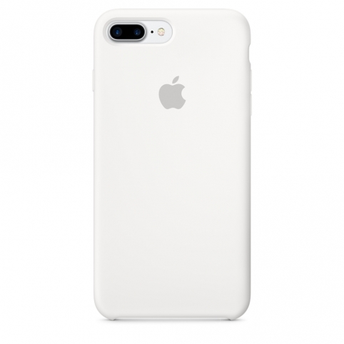 Силиконовый чехол для iPhone 7 Plus, белый цвет