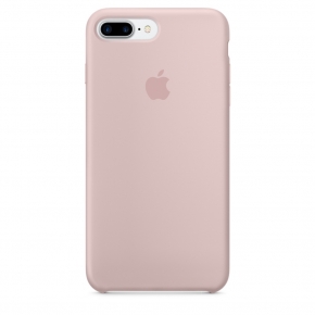 Силиконовый чехол для iPhone 7 Plus, цвет «розовый песок»