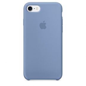 Силиконовый чехол для iPhone 7, лазурный цвет