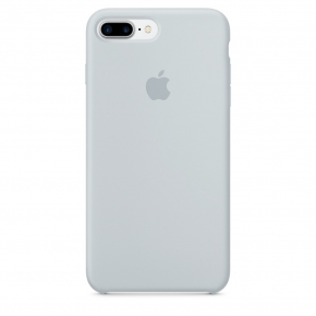 Силиконовый чехол для iPhone 7 Plus, дымчато-голубой цвет