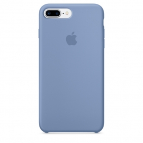 Силиконовый чехол для iPhone 7 Plus, лазурный цвет