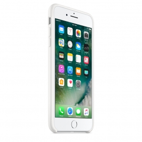 Силиконовый чехол для iPhone 7 Plus, белый цвет